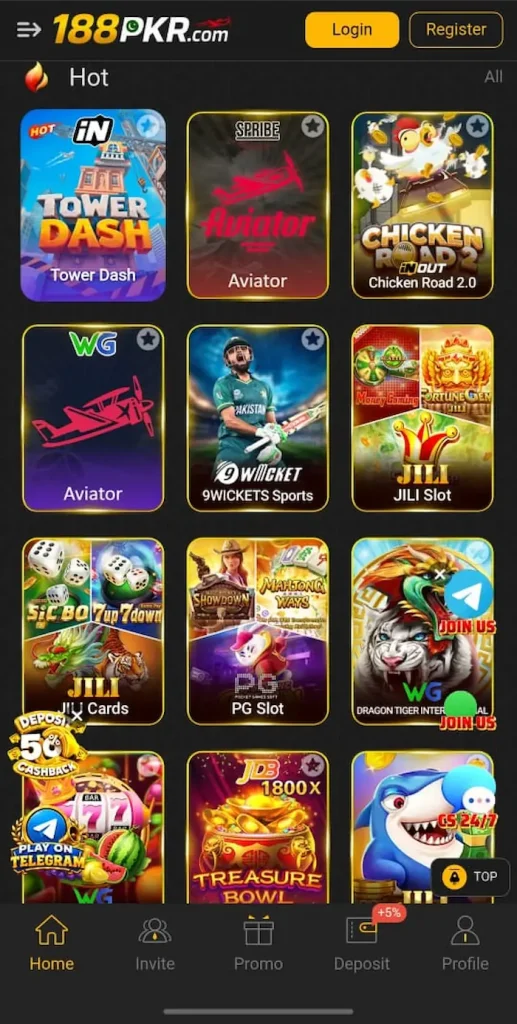188PKR Games