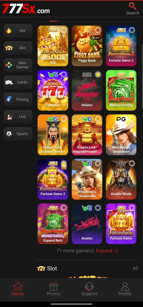 777SX Games