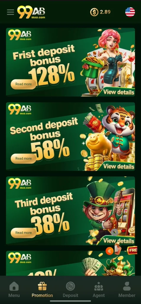 99ab Game Promotions