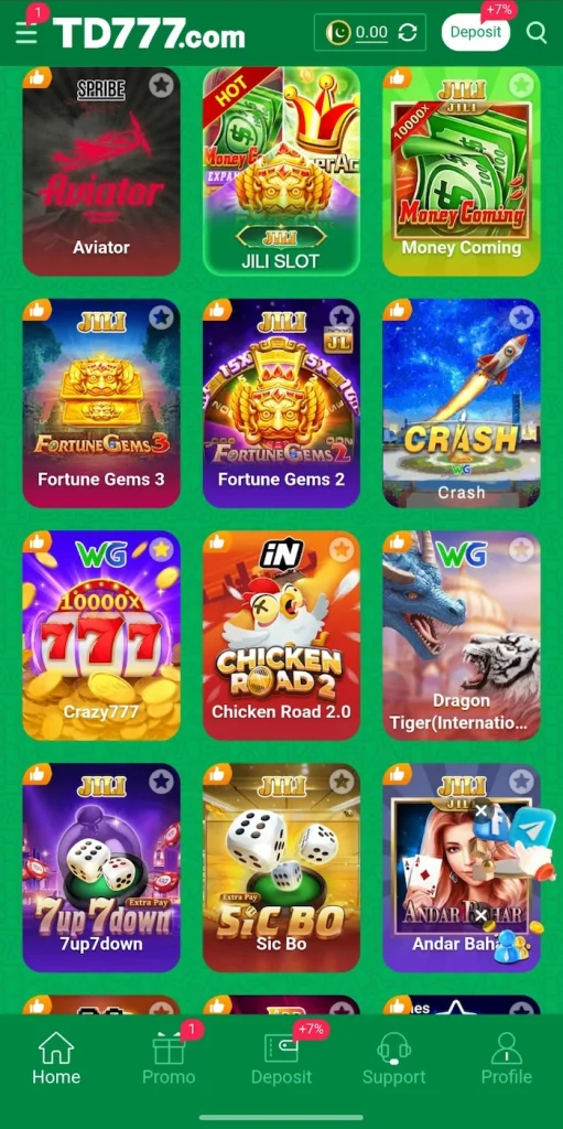 TD777 Games