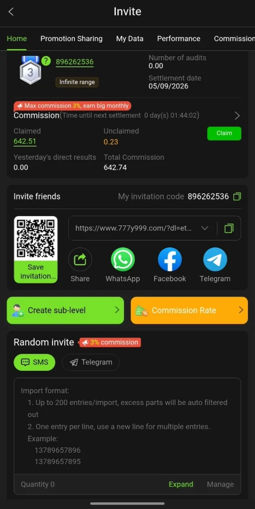 Y999 Reffral Program